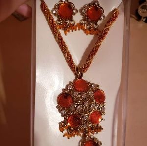 Brand New Never Worn Necklace and Earrings